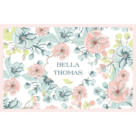 English Floral Vines Placemats